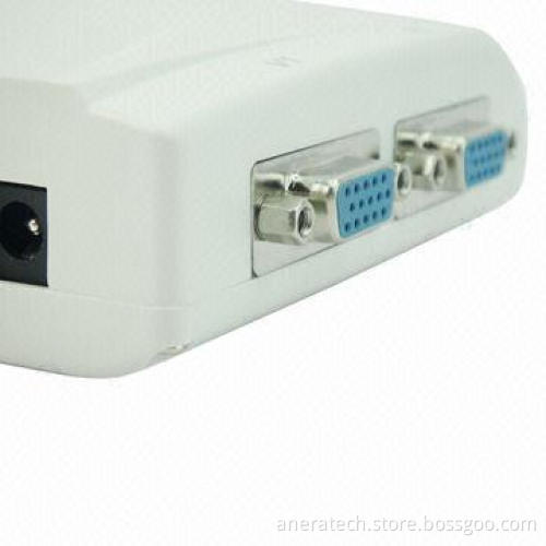 VGA Splitter, 1 x 4, 250MHz, Plastic Case